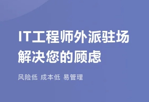 it软件人才外派 it软件人才外派